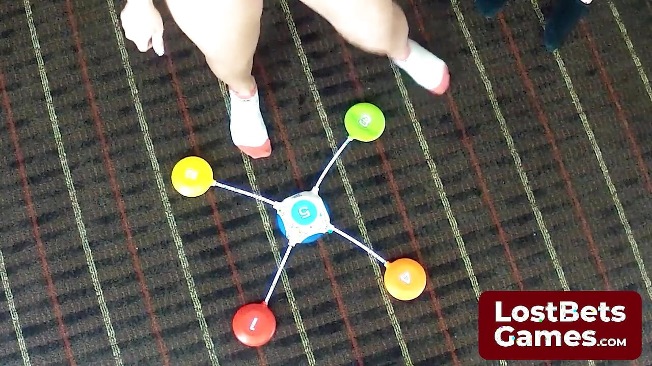 The Horny Lesbians Playing a Strip Pod Stomp Game