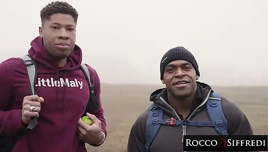 Rocco siffredi - isabella angelina iki dev yarakla sikiliyor