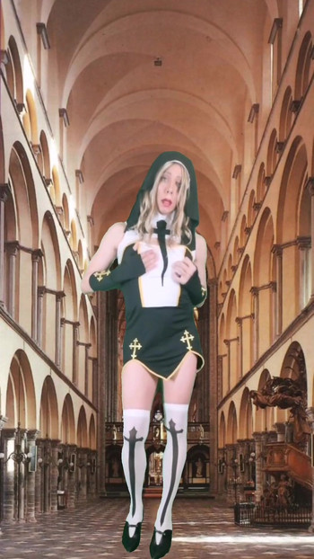 Uzbudljiv trenutak iz "Camelia Religious tgirl"