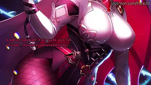 Rosaria from Genshin Impact makes your cock suffer (Edging JOI)