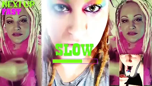 Tanrıça Lana ile güzel bir donut joi cei oyunu gibi döllerle sırılsıklam ol