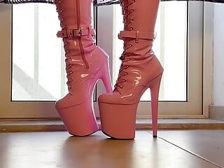 Pink High Heels Strut: A Sensual Fantasy