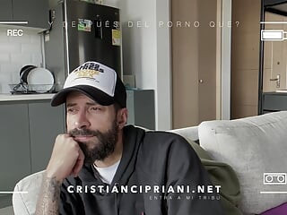 Cristian Cipriani presenta una master class para creadores de contenido adulto