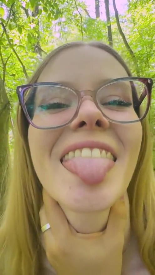 We Found a Private Spot in the Woods for having Risky Outdoor Fun (Doggy & POV) | Clip 2