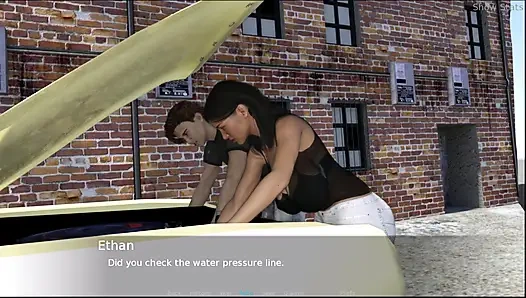 Проект «Горячая жена» No44: Аарон кончает по всей Эмили, пока Йоханнес наблюдал