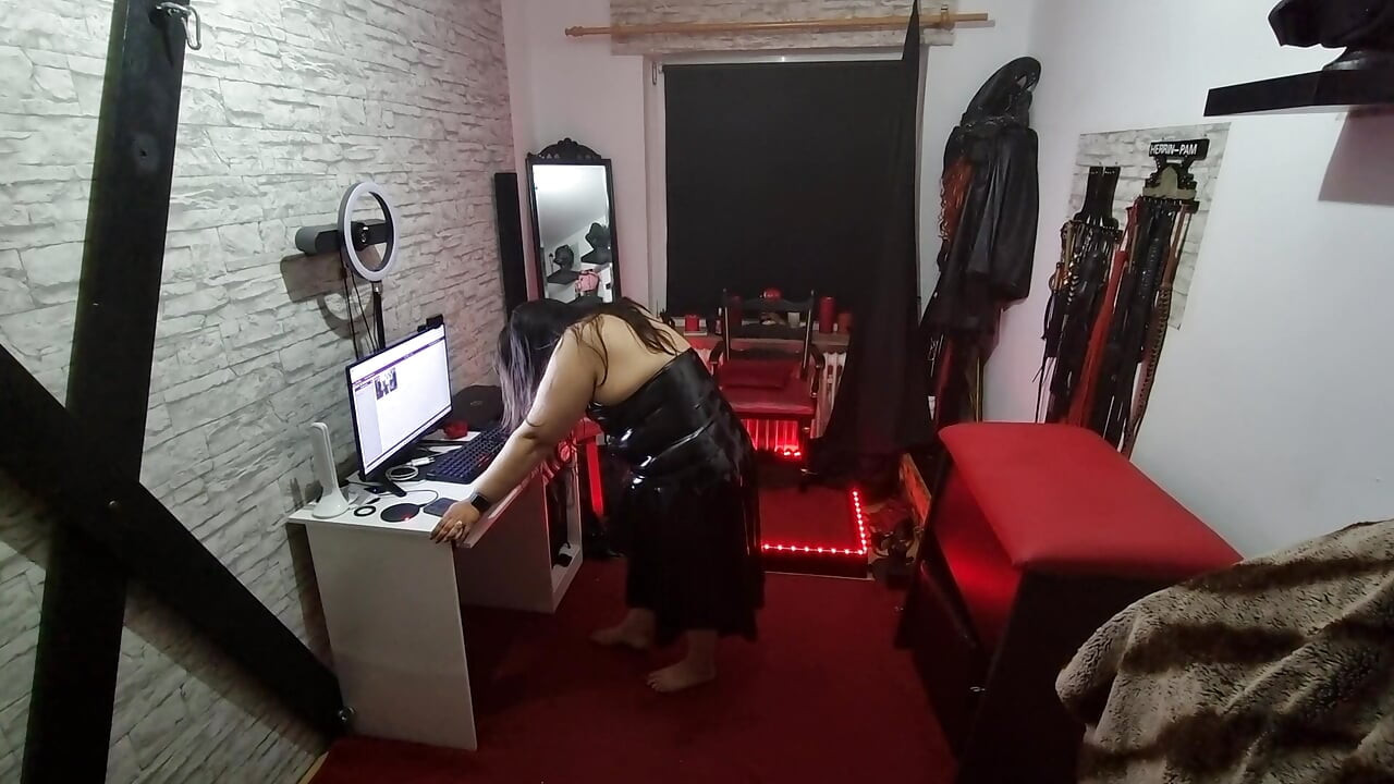 Live sm-show met mijn slaaf delen 1-4