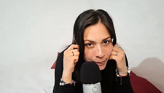 ASMR Поцелуй, я откусываю и ласкаю твои уши