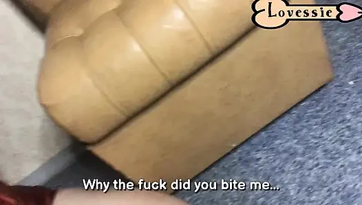 Compilation - Backstage and Funny. Part 5 - She sucked him deep and long, then bit his cock - Lovessie