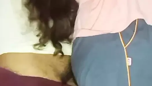 Delhi girl grabs cock and shakes Hindi clear audio
