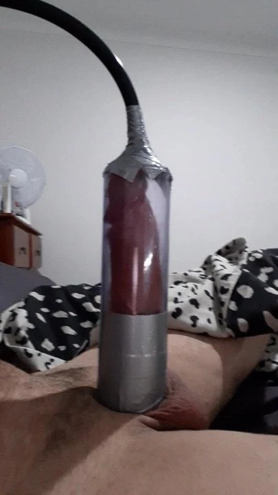 Pumping my horny big wet cock