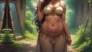 New desi Village bhabhi with hot figure