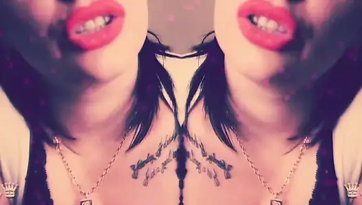 You are a silly fuck who jerking off while I laugh at your stupid face and humiliating you! (Special effects)