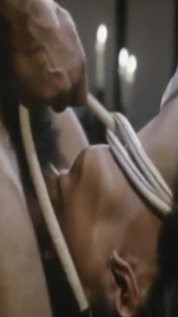 Emotional moment from "Marilyn Chambers BDSM"