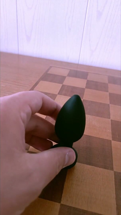 My new anal dildo