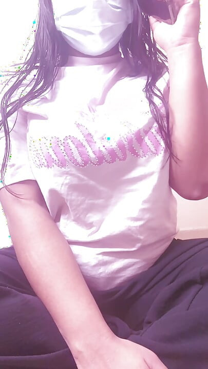I got horny while talking to my boyfriend, and calmed myself down by fingering myself.