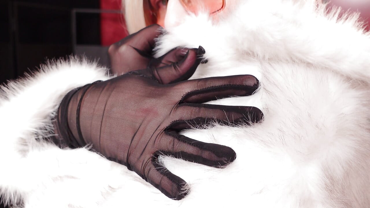Hot Fur Coat Collection - Part 2. Fetish MILF Arya Grander