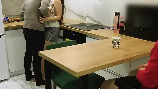 Husband Watches Floozy Wife Fucking Another Man