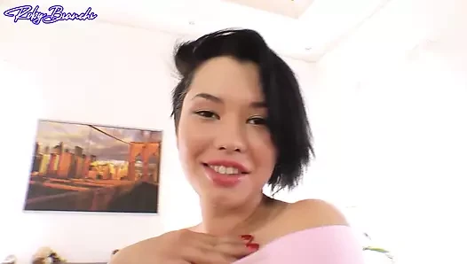 Geh in doggystyle, schlampe, ich werde deinen arsch ficken