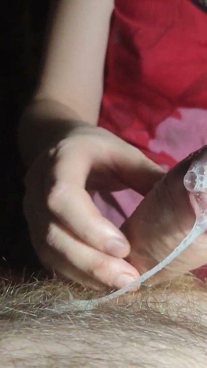 Kumpulan air mani di tubuh wanita Korea, video amatir rumahan | Klip 2