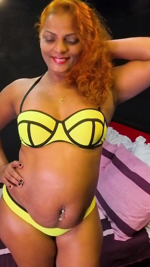 Yellow Black Highlight Bikini Try On Haul Nilmini Official SL Fashion Diary | Clip 2
