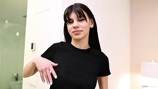 Black Top and Thong