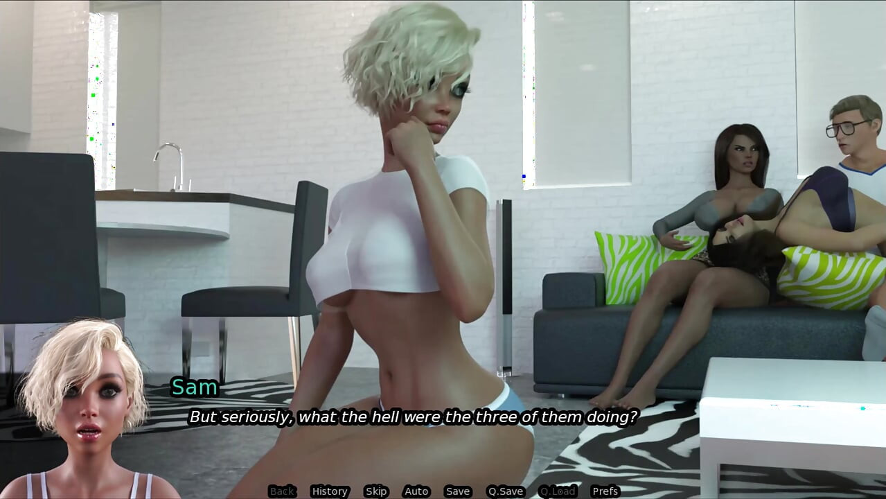 Sexbot - Sam az arcomon ül