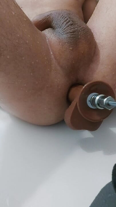 Solo games in the shower anal gay fuckmachine