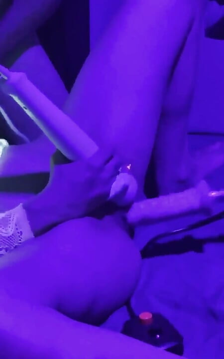 Sexy Blonde Plays Dirty After Hours at the Clib