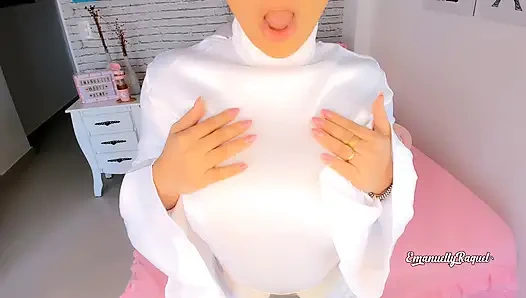 Leia Princess cosplay JOI JERK OFF INSTRUCTIONS AHEGAO CUM IN MOUTH EMANUELLY RAQUEL