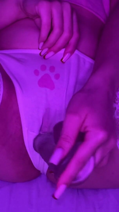 Jerk off with me, my pink pussy in cute panties. | Clip 1