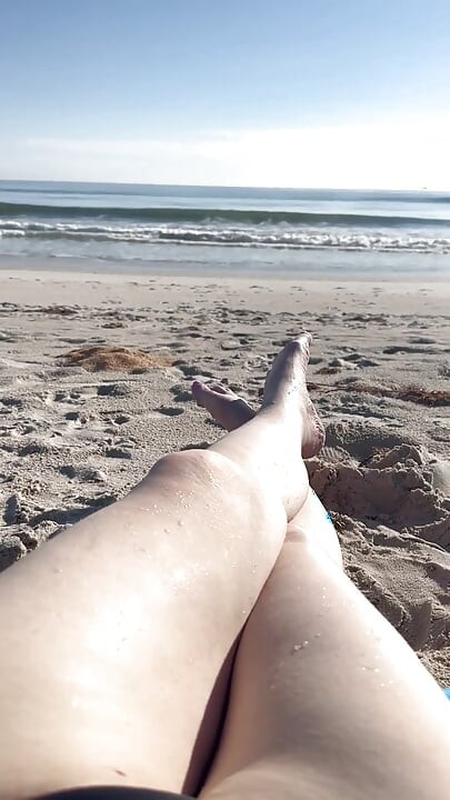 Day at the Beach with 67 Goddess