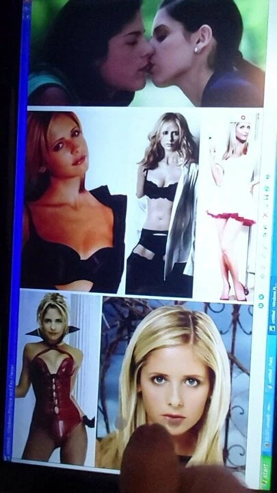 Sarah Michelle Gellar cum tribute