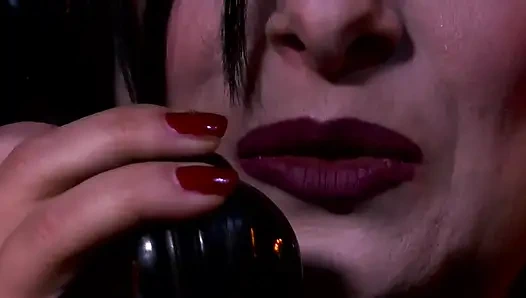 Bound Goth Babe in Lingerie Gets Intense Cock Ride