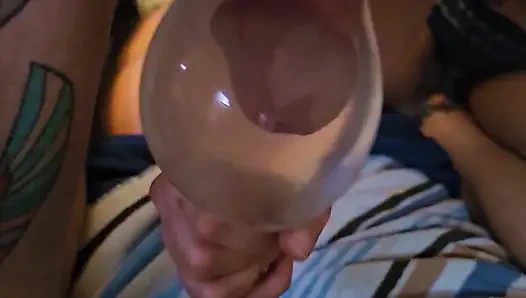 A CONDOM filled with HOT WATER makes for the BEST HAND JOB in the World