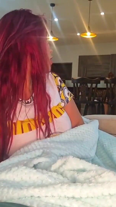 I tease my cuckolded stepsister while riding her boyfriend's cock without a condom | Clip 1