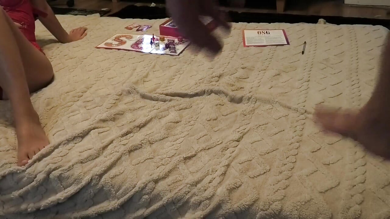 Sucking My Husband While Playing a Sex Board Game