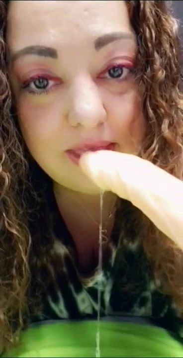 Step Mom sucking her toy