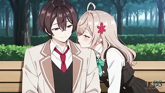 Masha x Masachika - Park Bench Secret Sex