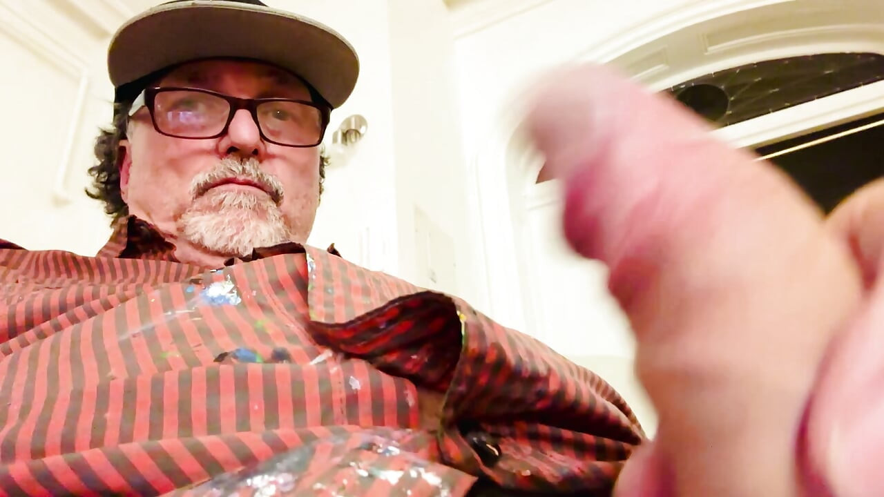 Father's oozing penis