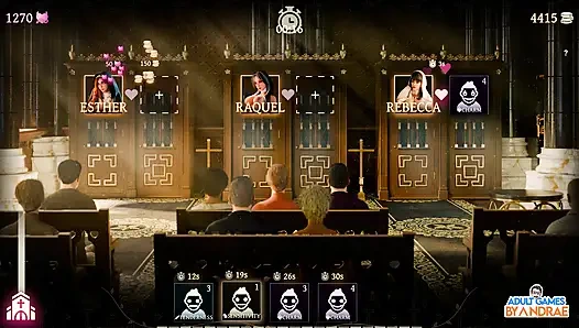 Sisters in Sin Gameplay Part 4 - The Basement Mystery and Raquel's Temptation