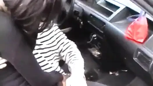 A Broken-down Driver Fucked in the Middle of an Industrial Zone by a Taxi!