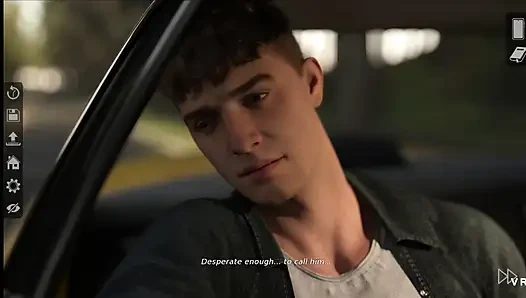 Kaslı kiracın eski hocasını dileyerek eğitiyor.