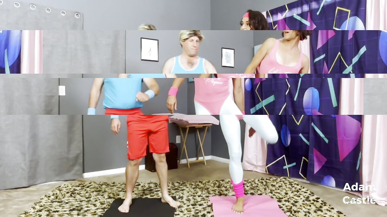 TOTALLY 80s XXX: Aerobics & Anal With Sexy TGIRL Pt 3 ABRIDGED