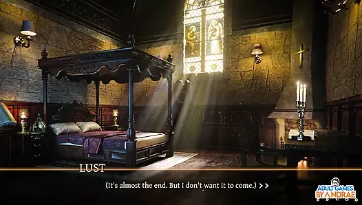 Sisters in Sin Gameplay Part 19 - Helga Caught Fingering in Front of the Altar