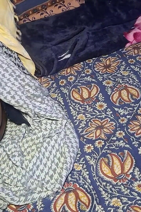 My Stepmom Touches My Cock to Make Her Pussy Wet.