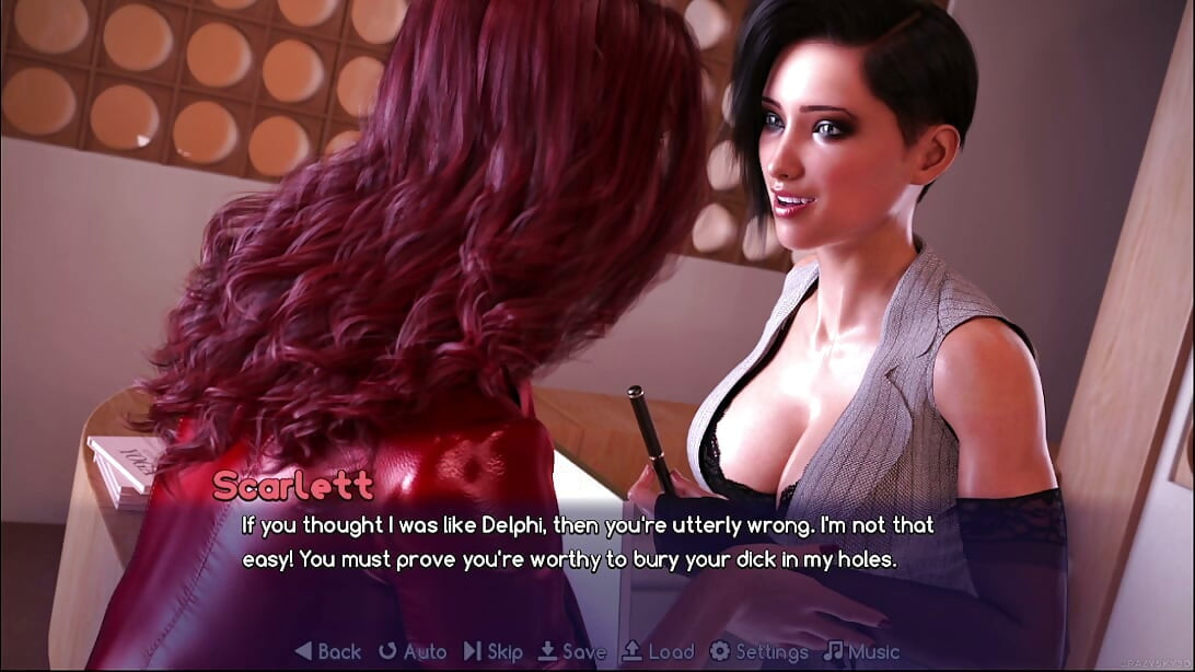 Sky Resort Gameplay Part 6 - Η Delphi πιπιλάει τις γαλακτερές θηλές της Scarlet
