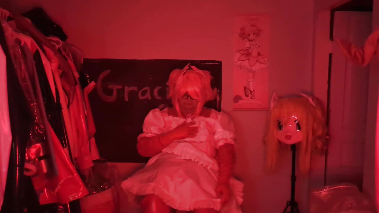 PVC Suit Magical Girl Madoka Layered and Bound