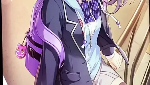 imas Hayasaka Mirei : Kiss masturbation & Bukkake2