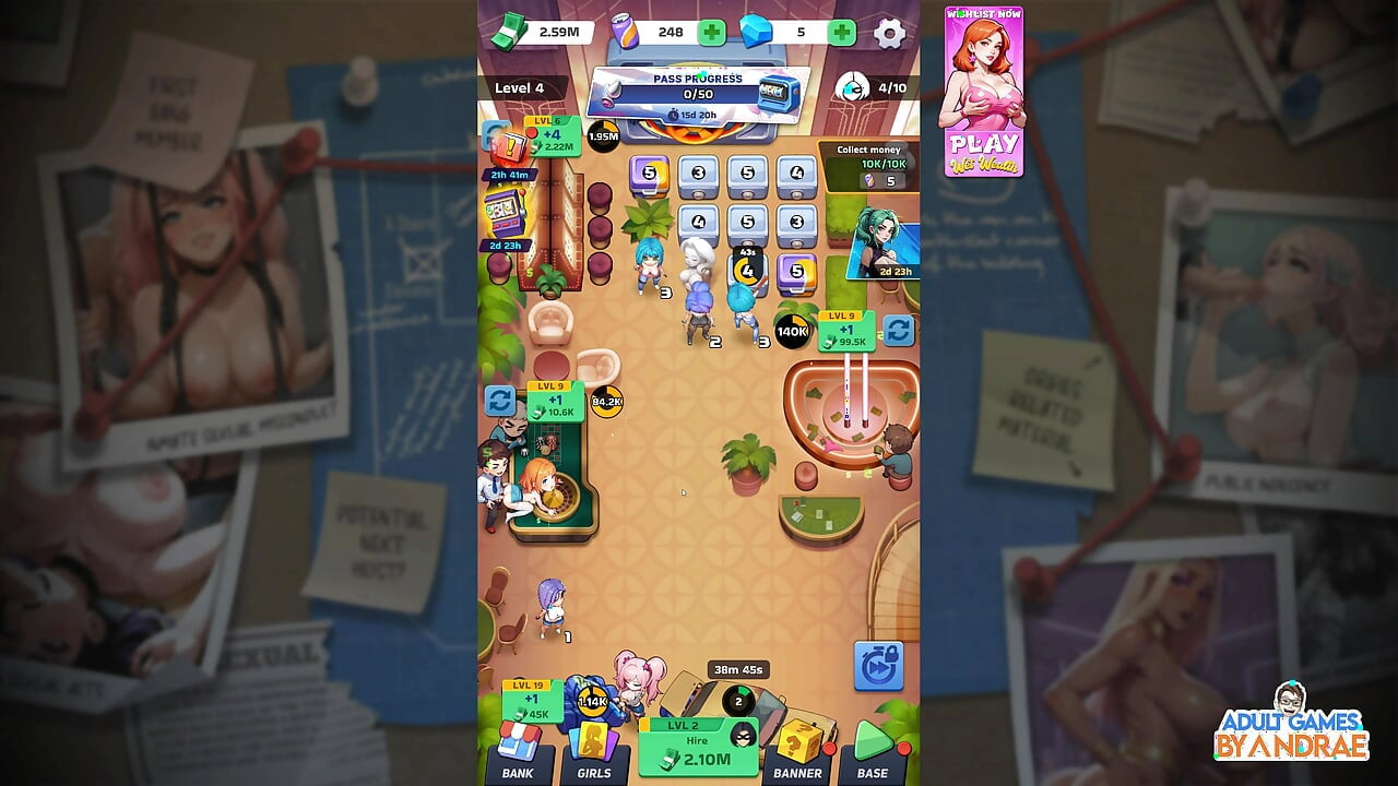 Gameplay d’une équipe de salope, partie 1 - Kelly et Tiffany rejoignent l’équipe
