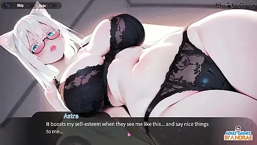 Geheimes Sexy Streamer-gameplay Teil 2 - Astras Geheimes Cosplay Enthüllt